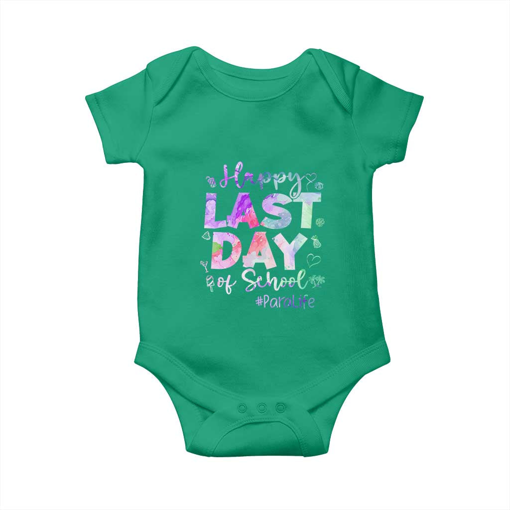 Para Life Beach Mode Baby Onesie Funny Last Day of School Summer Vacation Gift
