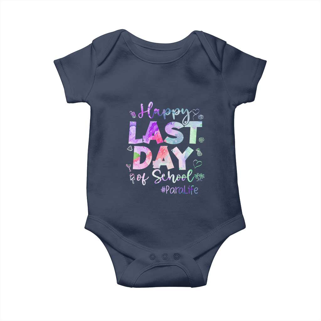 Para Life Beach Mode Baby Onesie Funny Last Day of School Summer Vacation Gift