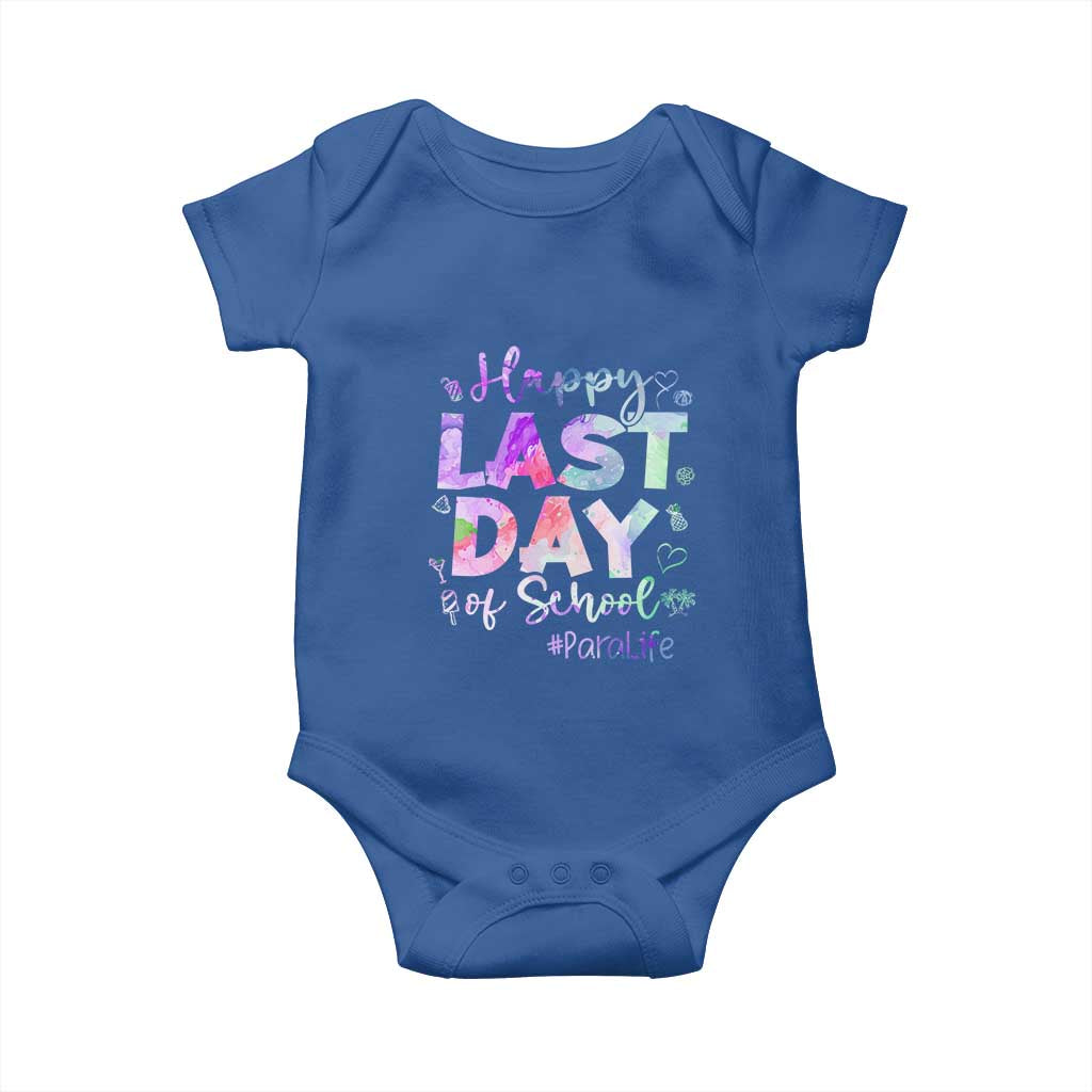 Para Life Beach Mode Baby Onesie Funny Last Day of School Summer Vacation Gift