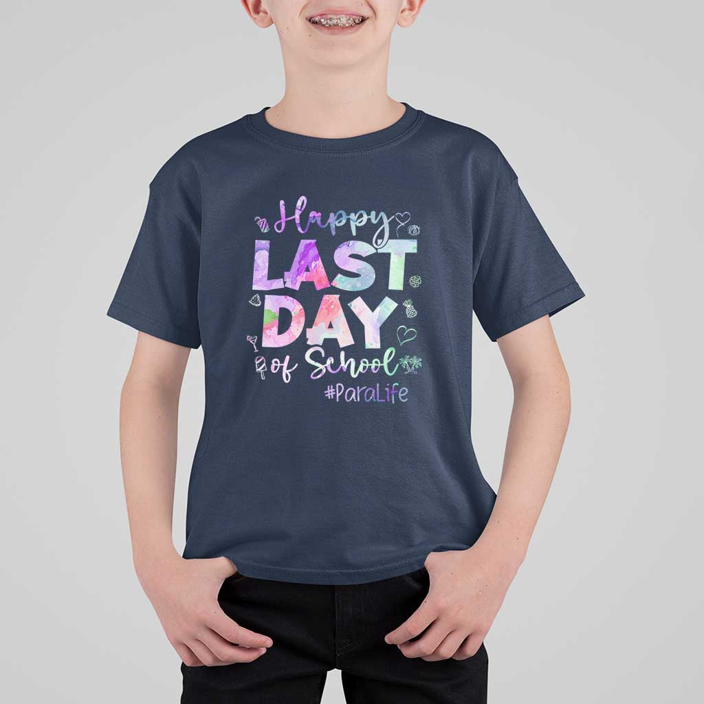 Last Day of School T Shirt For Kid Para Life Summer Vacation Beach