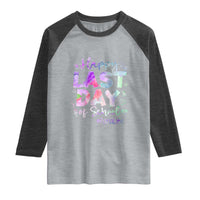 Para Life Beach Mode Raglan Shirt Funny Last Day of School Summer Vacation Gift