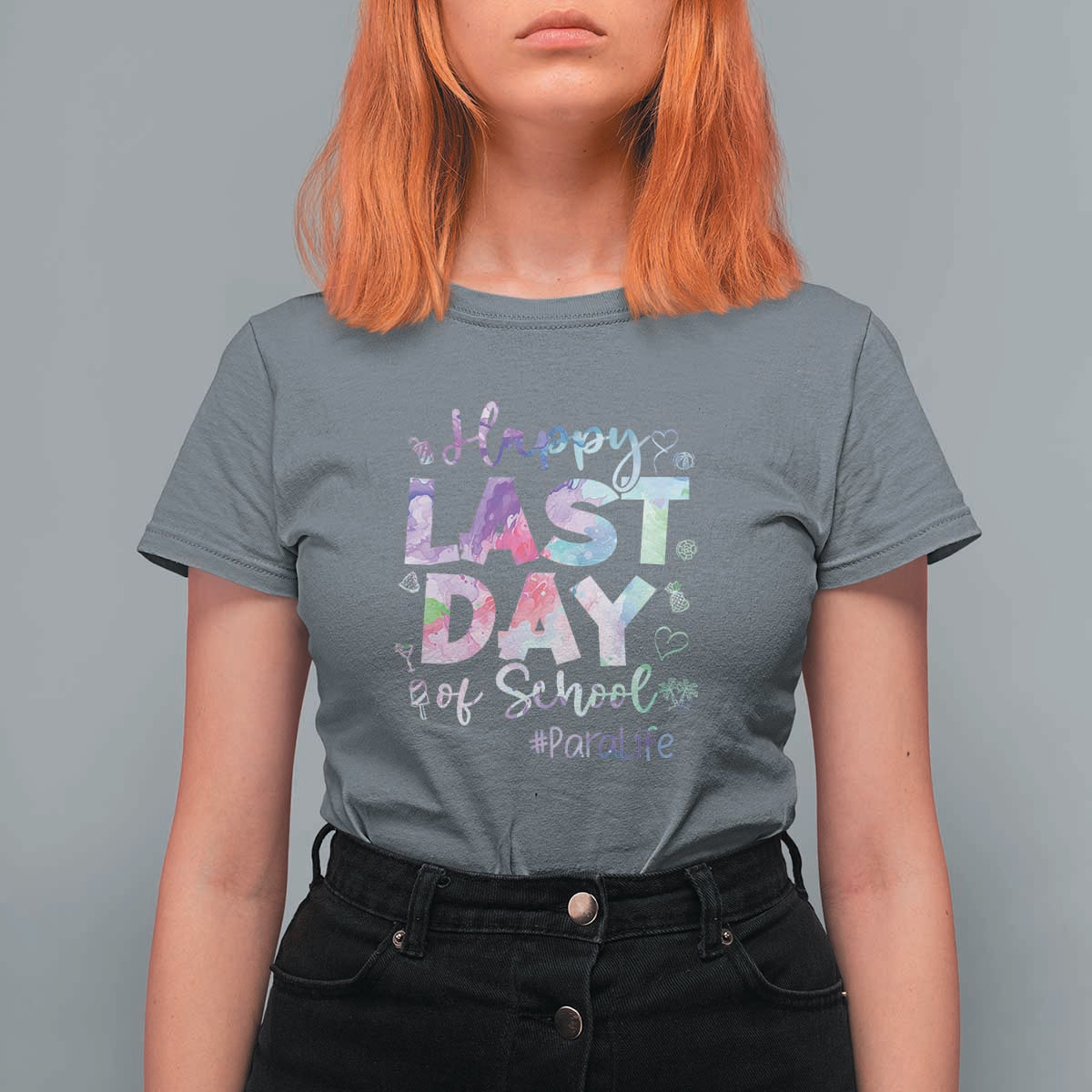 Last Day of School T Shirt For Women Para Life Summer Vacation Beach