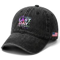 Para Life Beach Mode Washed Cotton Baseball Cap Funny Last Day of School Summer Vacation Gift