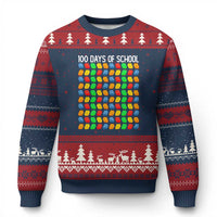 Master Builder 100 Days of School Ugly Christmas Sweater Funny Toy Building Blocks Gift