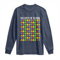 Master Builder 100 Days of School Long Sleeve Shirt Funny Toy Building Blocks Gift