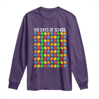 Master Builder 100 Days of School Long Sleeve Shirt Funny Toy Building Blocks Gift