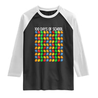 Master Builder 100 Days of School Raglan Shirt Funny Toy Building Blocks Gift