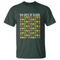 Funny 100 Days of School T Shirt Master Builder Building Blocks - Wonder Print Shop