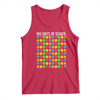 Master Builder 100 Days of School Tank Top Funny Toy Building Blocks Gift