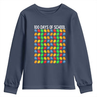 Master Builder 100 Days of School Youth Sweatshirt Funny Toy Building Blocks Gift