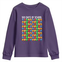 Master Builder 100 Days of School Youth Sweatshirt Funny Toy Building Blocks Gift