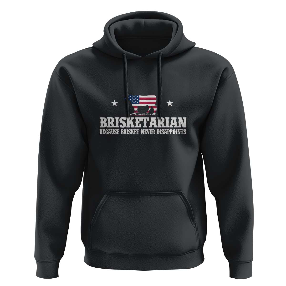 Brisketarian Because Brisket Never Disappoints - BBQ Lover Hoodie - Wonder Print Shop