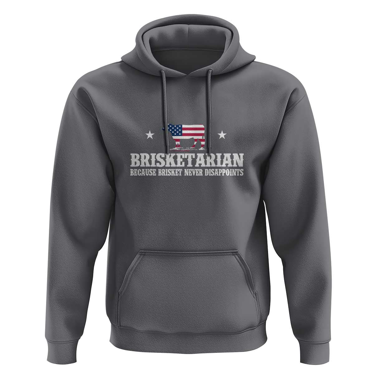Brisketarian Because Brisket Never Disappoints - BBQ Lover Hoodie - Wonder Print Shop