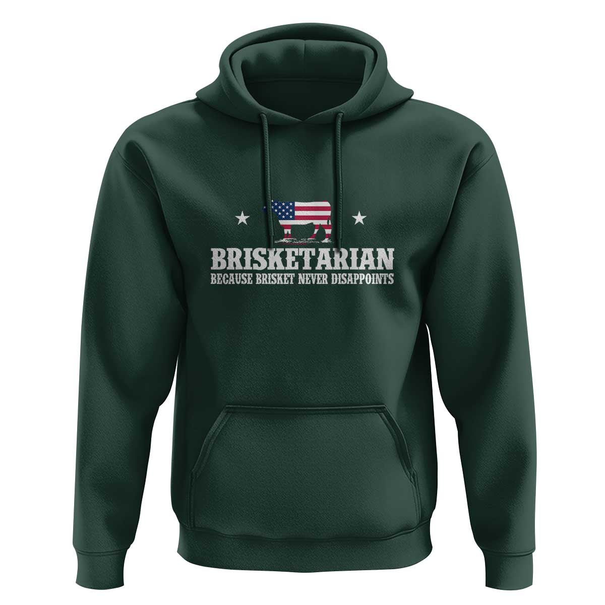 Brisketarian Because Brisket Never Disappoints - BBQ Lover Hoodie - Wonder Print Shop