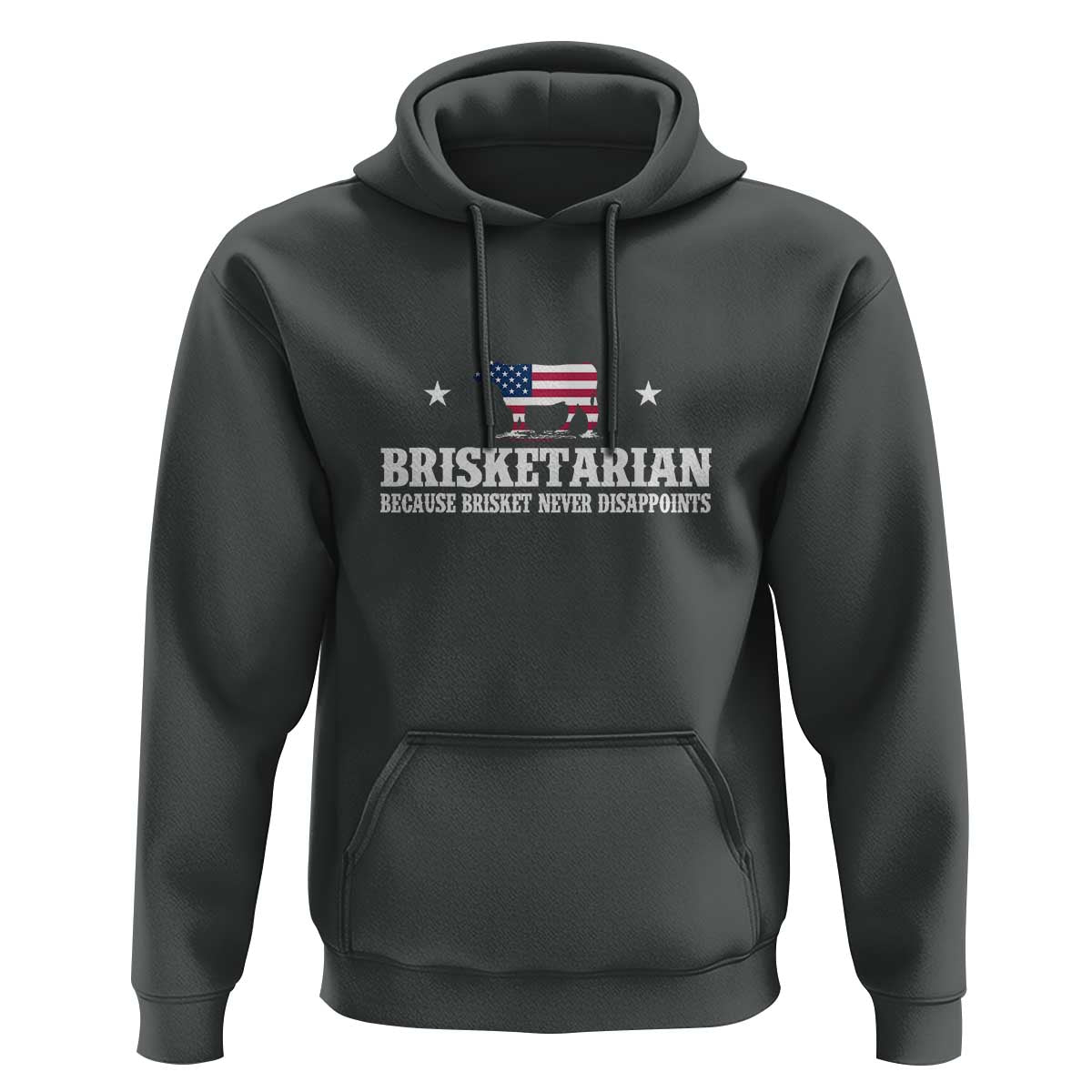 Brisketarian Because Brisket Never Disappoints - BBQ Lover Hoodie - Wonder Print Shop