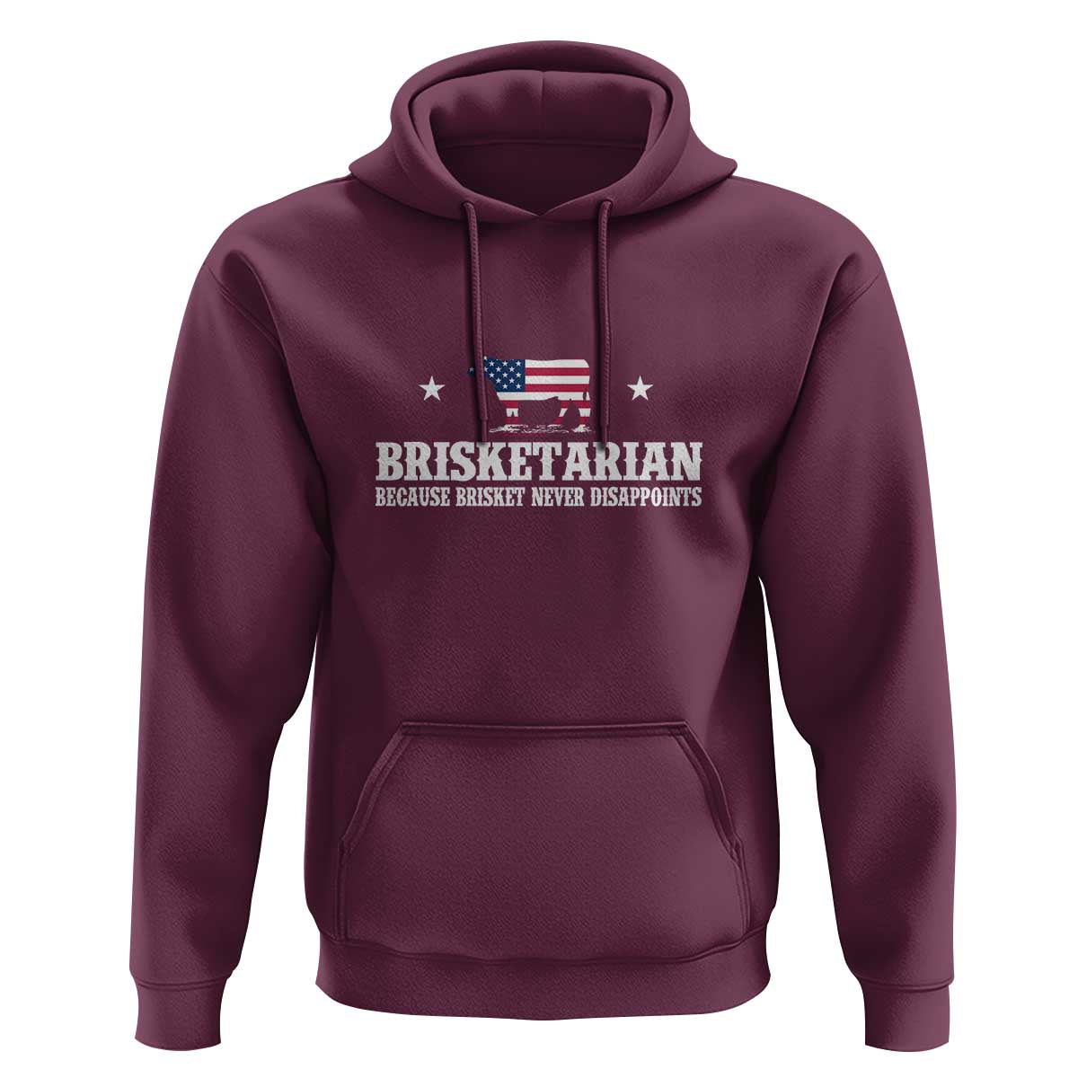 Brisketarian Because Brisket Never Disappoints - BBQ Lover Hoodie - Wonder Print Shop