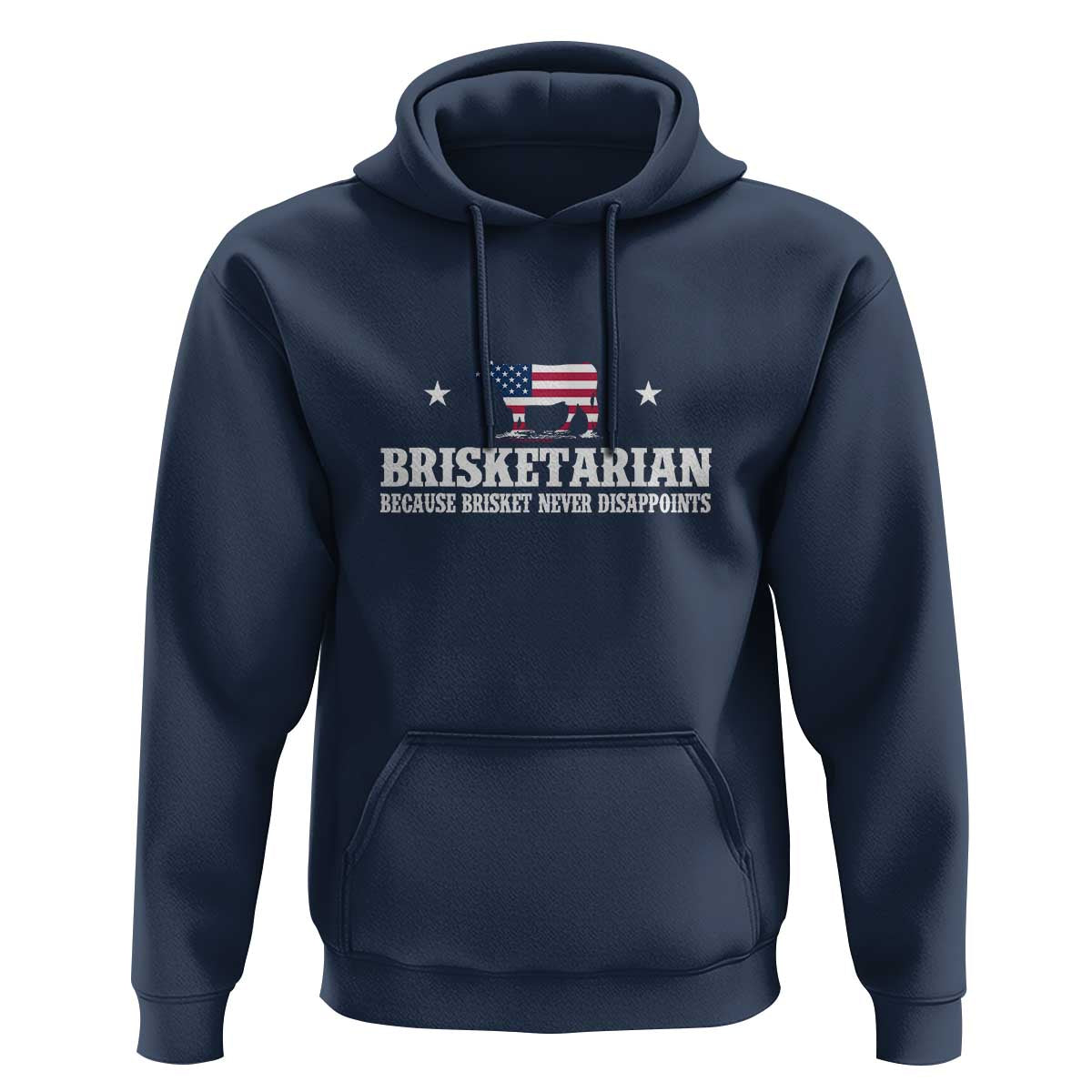 Brisketarian Because Brisket Never Disappoints - BBQ Lover Hoodie - Wonder Print Shop