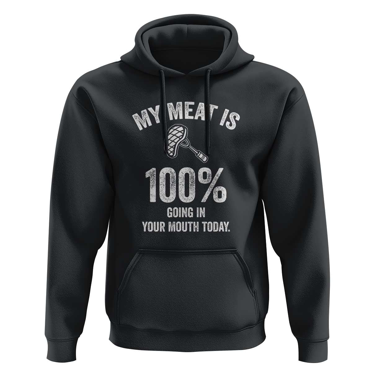 My Meat Is 100% Going In Your Mouth Today Funny BBQ Grilling Hoodie - Wonder Print Shop