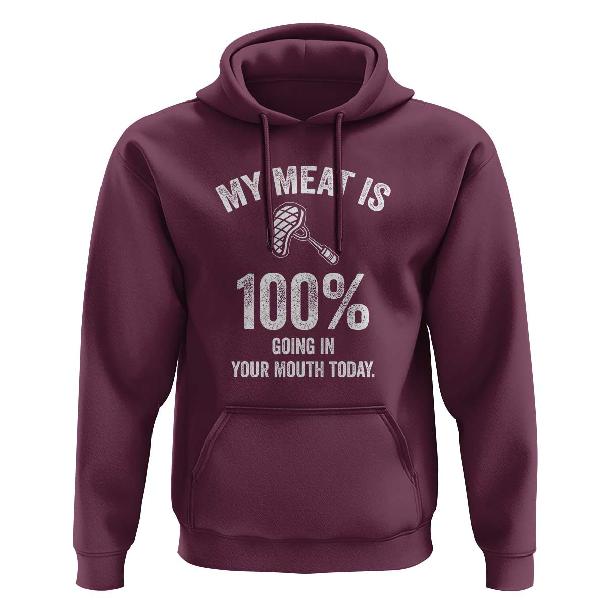 My Meat Is 100% Going In Your Mouth Today Funny BBQ Grilling Hoodie - Wonder Print Shop