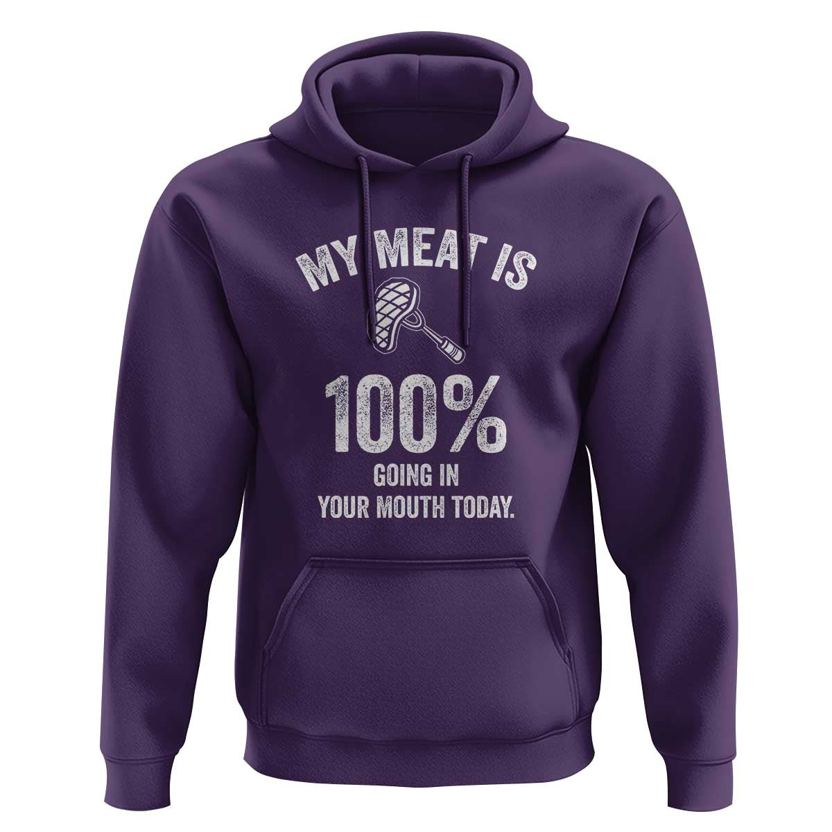 My Meat Is 100% Going In Your Mouth Today Funny BBQ Grilling Hoodie - Wonder Print Shop