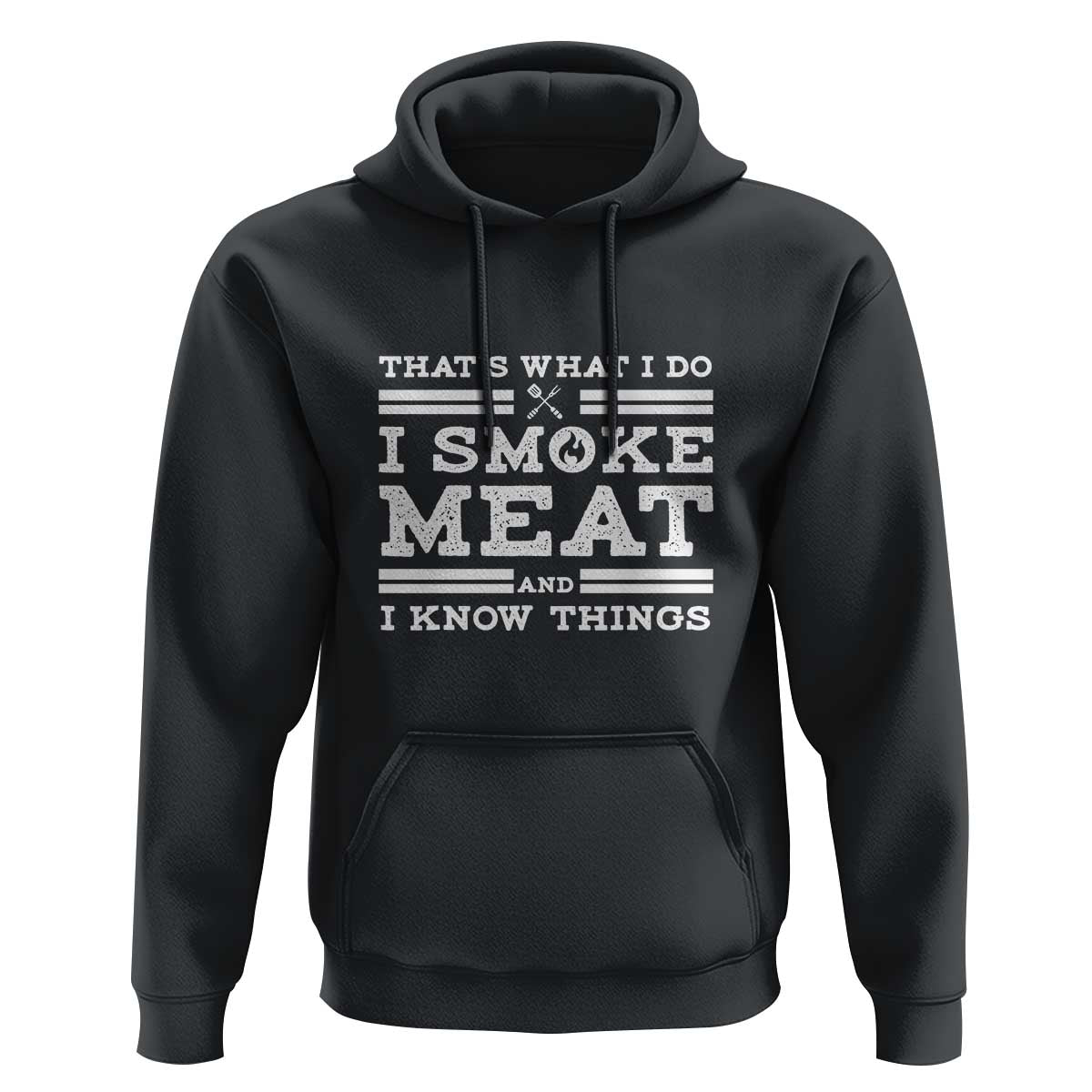 Funny Pitmaster Hoodie I Smoke Meat BBQ Smoker Grill Gift - Wonder Print Shop