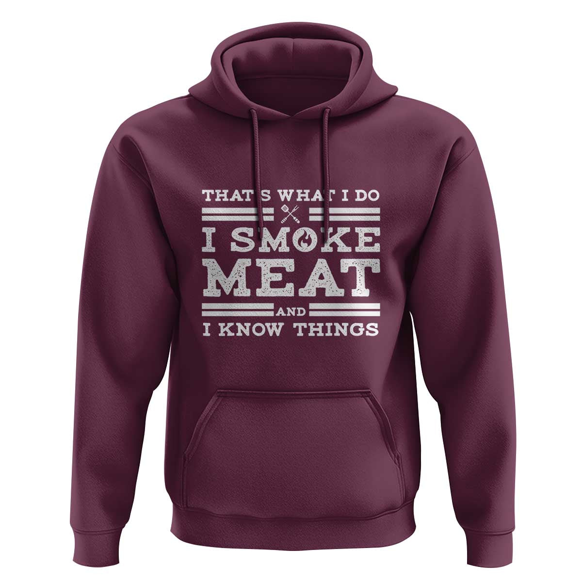 Funny Pitmaster Hoodie I Smoke Meat BBQ Smoker Grill Gift - Wonder Print Shop