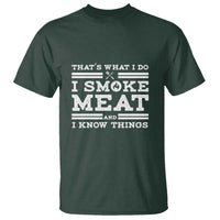 Funny Pitmaster T Shirt I Smoke Meat BBQ Smoker Grill Gift - Wonder Print Shop