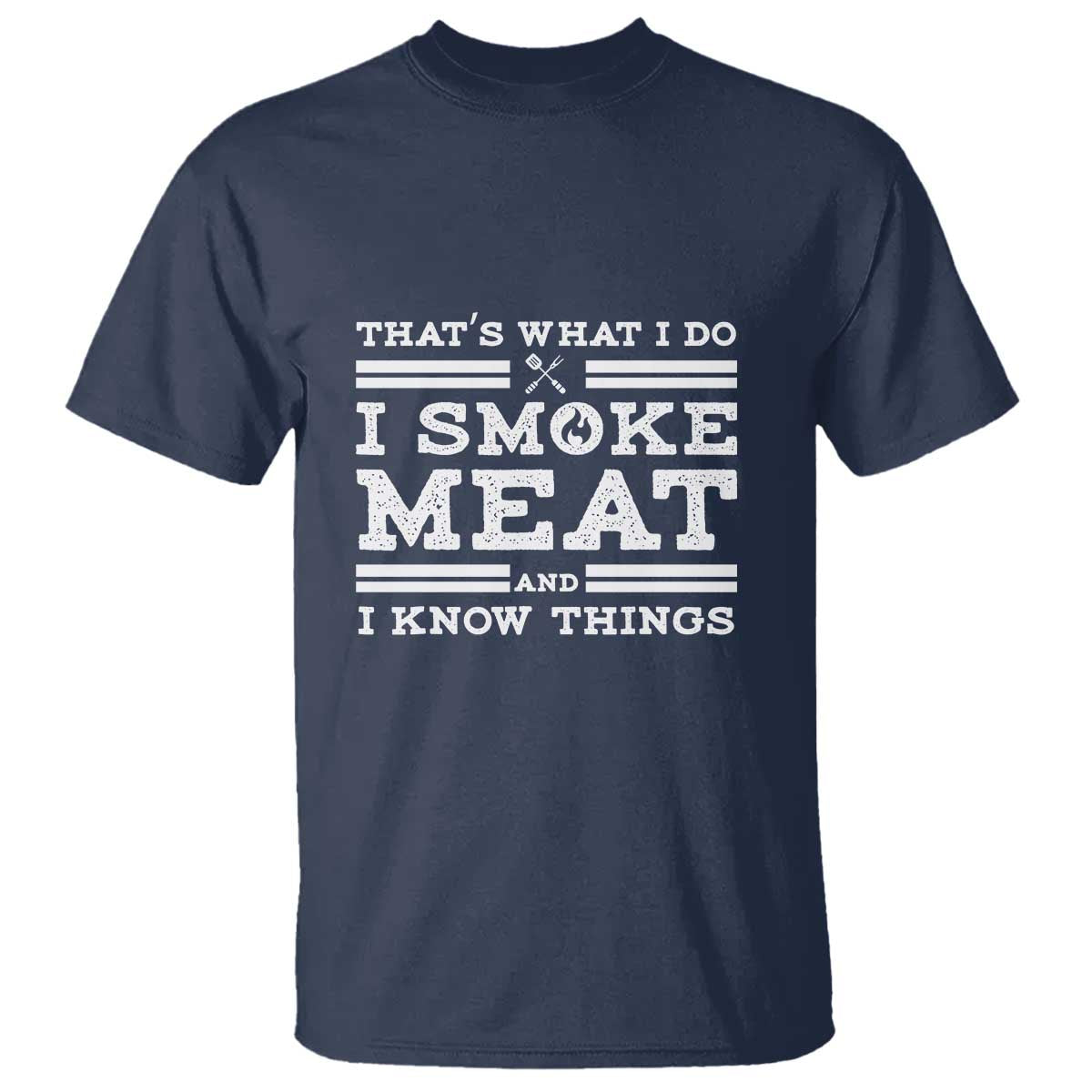 Funny Pitmaster T Shirt I Smoke Meat BBQ Smoker Grill Gift - Wonder Print Shop