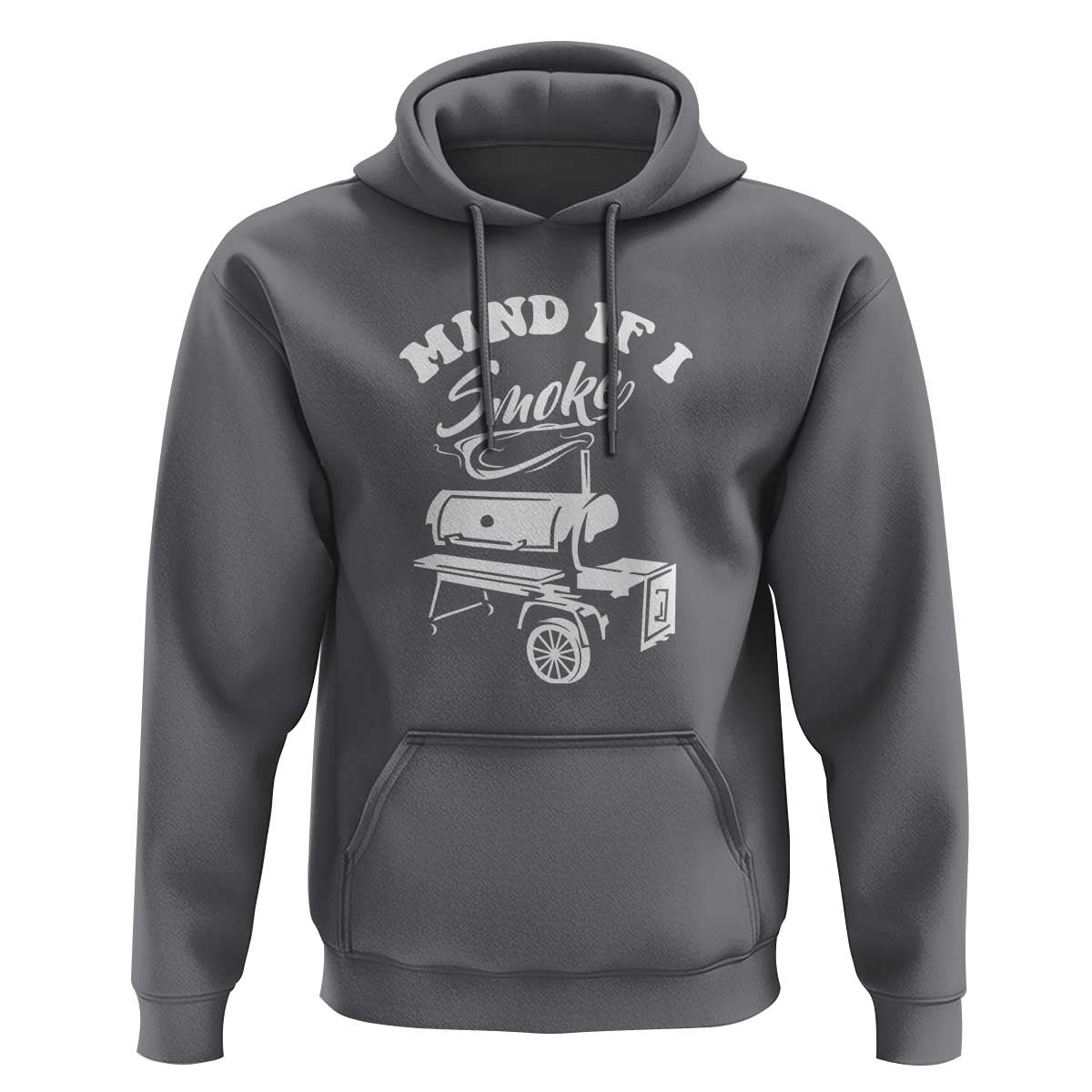 Mind if I Smoke - Funny BBQ Smoker & Grilling Hoodie - Wonder Print Shop
