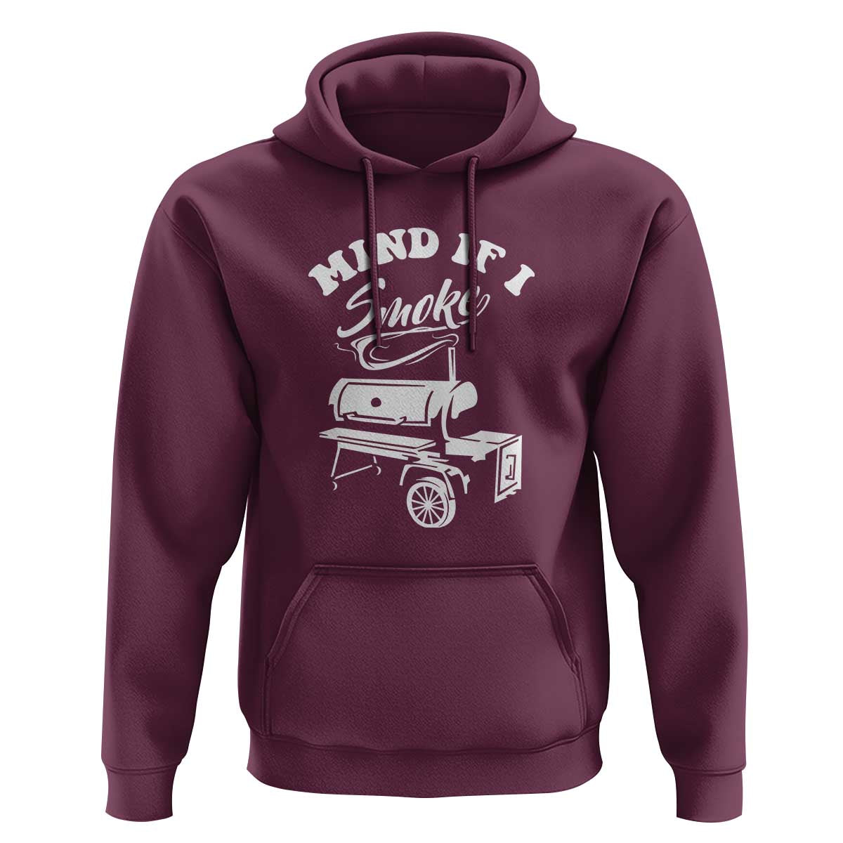 Mind if I Smoke - Funny BBQ Smoker & Grilling Hoodie - Wonder Print Shop
