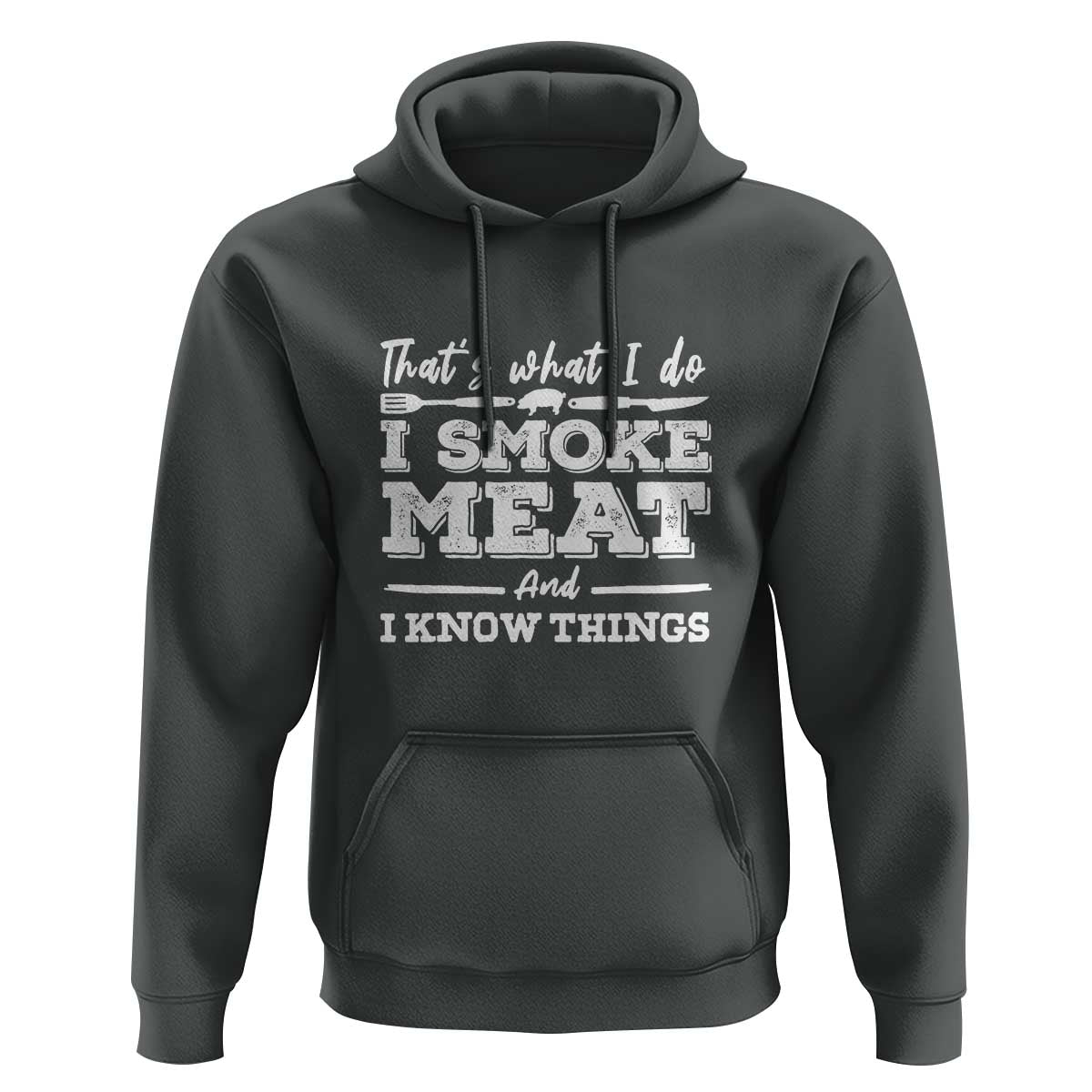 I'd Smoke That - Funny Meat BBQ Season Smoker & Grilling Hoodie - Wonder Print Shop