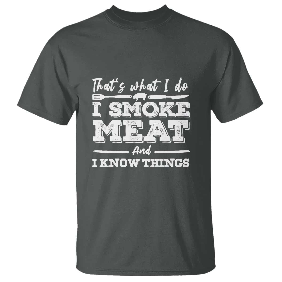I'd Smoke That - Funny Meat BBQ Season Smoker & Grilling T Shirt - Wonder Print Shop