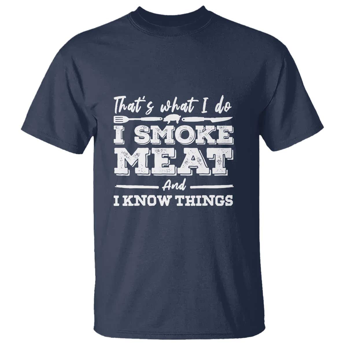 I'd Smoke That - Funny Meat BBQ Season Smoker & Grilling T Shirt - Wonder Print Shop