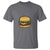 Hamburger Cheese BBQ T Shirt Cheeseburger Emoticon - Wonder Print Shop