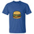 Hamburger Cheese BBQ T Shirt Cheeseburger Emoticon - Wonder Print Shop