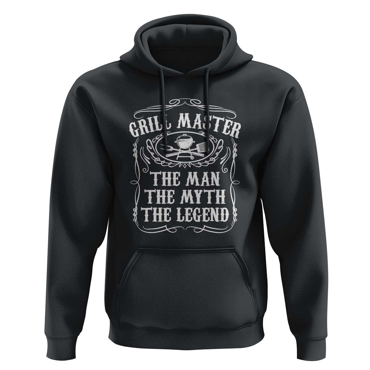 Master Legend BBQ Smoker Hoodie Grilling Enthusiast Gift, Funny BBQ Tee, Comfortable Cotton - Wonder Print Shop