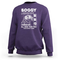 Soggy Beaver Funny BBQ Sweatshirt Humorous Eating Design, Comfortable Cotton Tee, Unique Gift - Wonder Print Shop