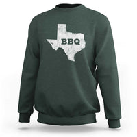 Vintage Retro Texas BBQ Sweatshirt State Pride Barbecue Graphic, Soft Cotton Tee, Classic Design - Wonder Print Shop