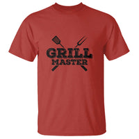Grill Master BBQ Smoker T Shirt Barbecue Grilling Tee, Perfect for BBQ Enthusiasts, Comfortable Cotton - Wonder Print Shop