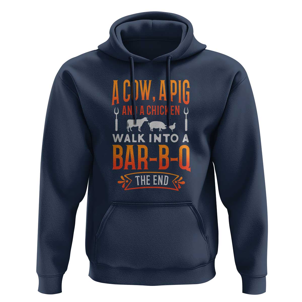 Barbecue Joke Hoodie for Grill MastersFunny Chef Gift, BBQ Tee - Wonder Print Shop