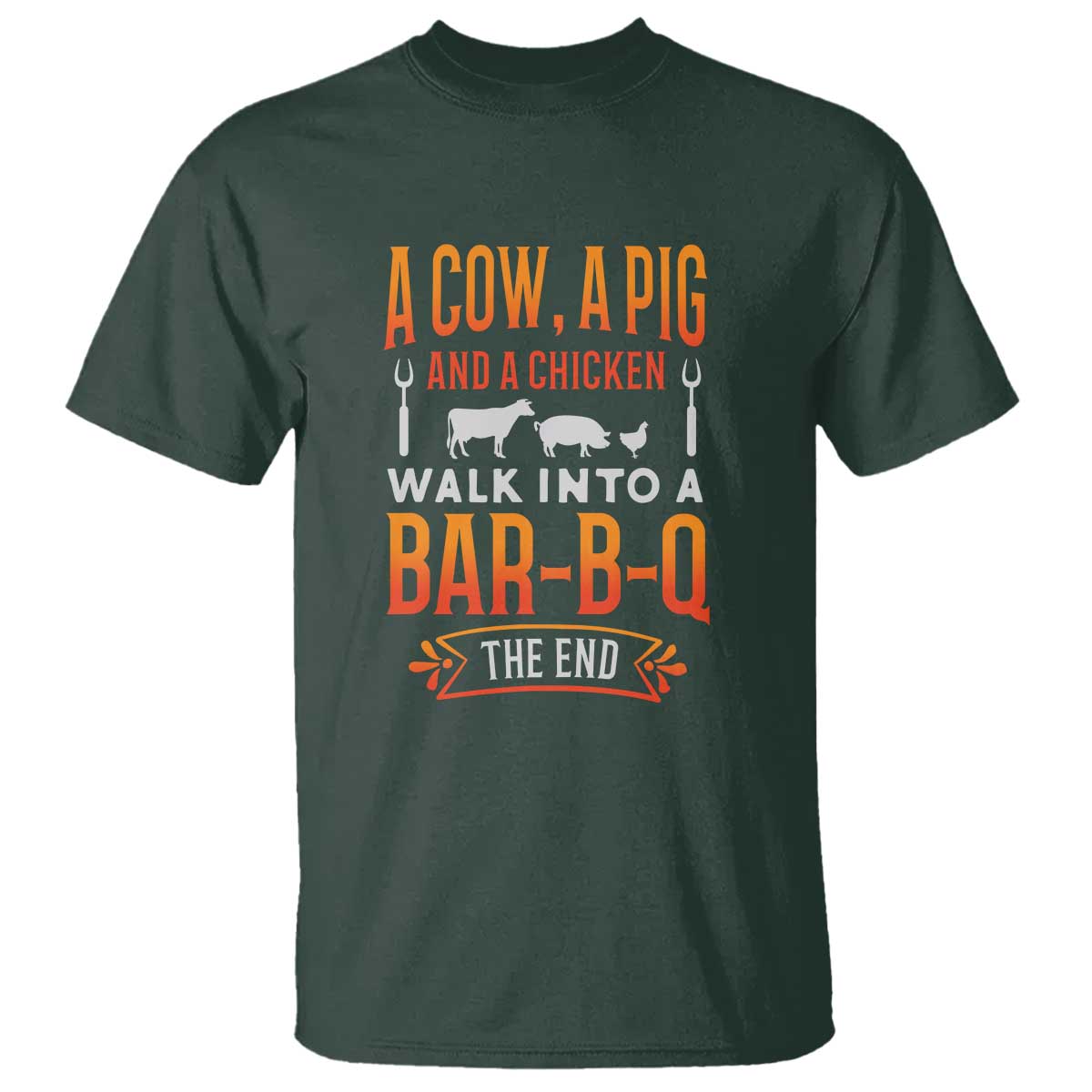 Barbecue Joke T Shirt for Grill MastersFunny Chef Gift, BBQ Tee - Wonder Print Shop