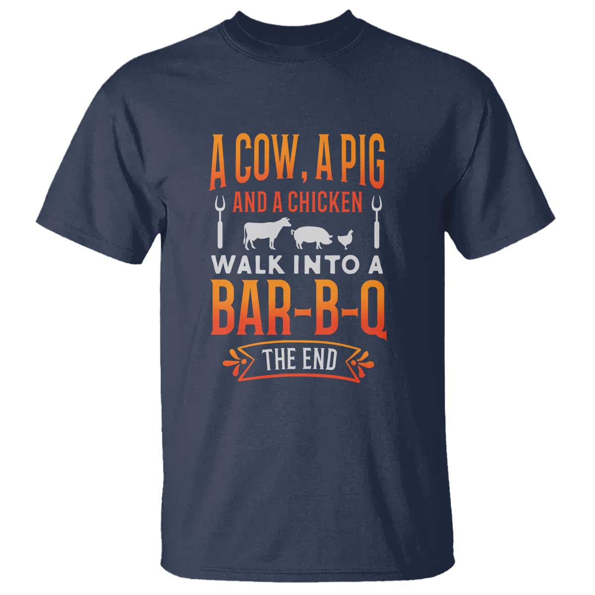 Barbecue Joke T Shirt for Grill MastersFunny Chef Gift, BBQ Tee - Wonder Print Shop