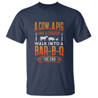 Barbecue Joke T Shirt for Grill MastersFunny Chef Gift, BBQ Tee - Wonder Print Shop