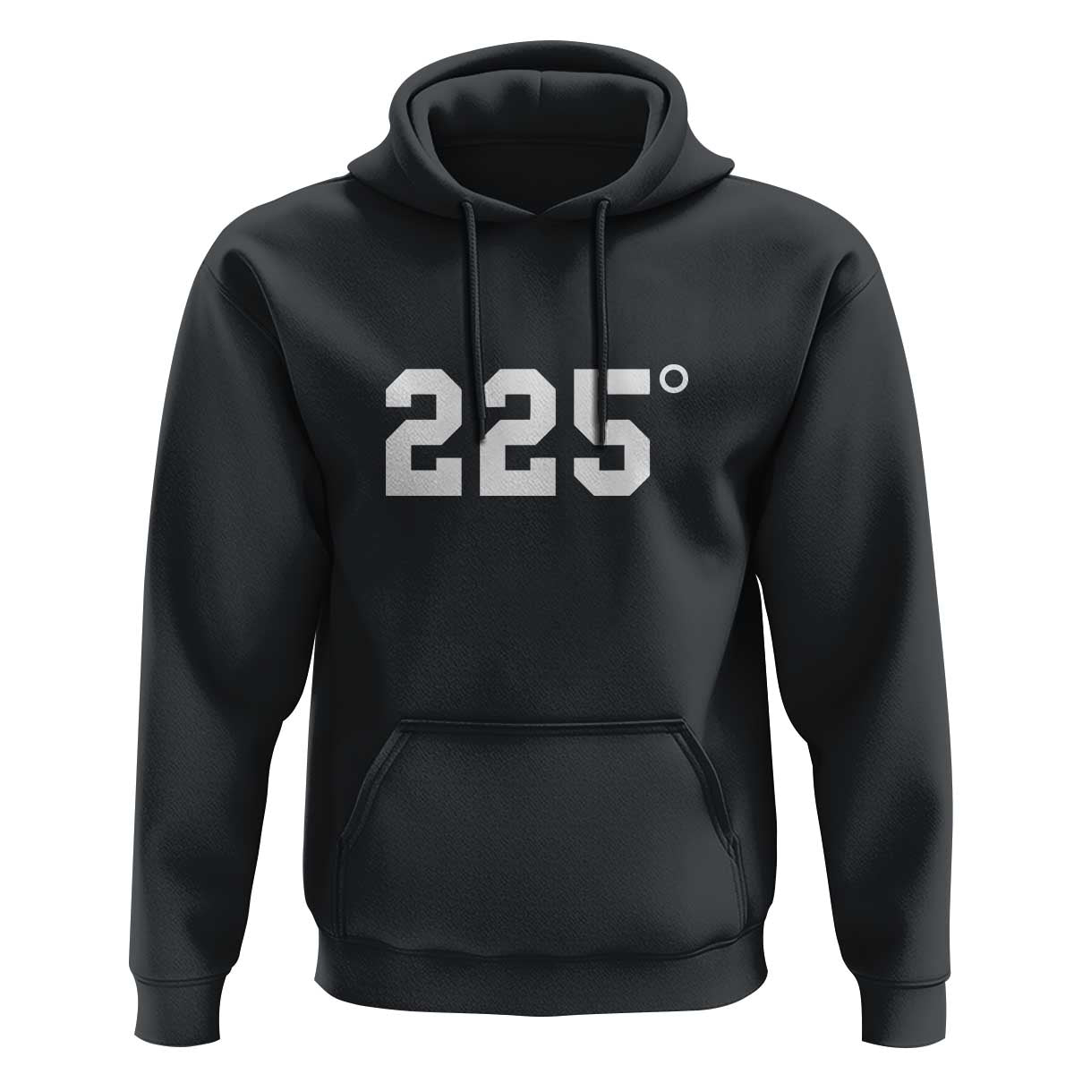 225 Degrees BBQ Hoodie Grilling and Smoking Meat Tee, Barbecue Enthusiast Gift - Wonder Print Shop