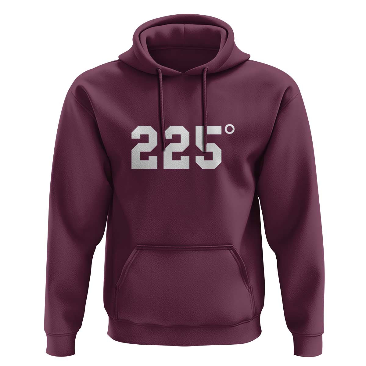 225 Degrees BBQ Hoodie Grilling and Smoking Meat Tee, Barbecue Enthusiast Gift - Wonder Print Shop
