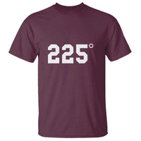 225 Degrees BBQ T Shirt Grilling and Smoking Meat Tee, Barbecue Enthusiast Gift - Wonder Print Shop