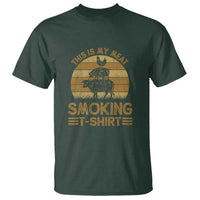 Funny Meat Smoking T Shirt BBQ Barbeque Dad Gift - Wonder Print Shop