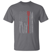 Thin Red Line USA Flag T Shirt BBQ Grill Cooking Chef Gift - Wonder Print Shop