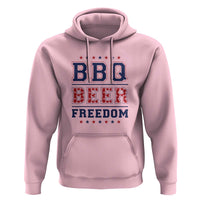 Patriotic BBQ Hoodie Beer, Freedom, and BBQ Design - Wonder Print Shop
