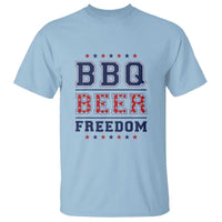 Patriotic BBQ T Shirt Beer, Freedom, and BBQ Design - Wonder Print Shop